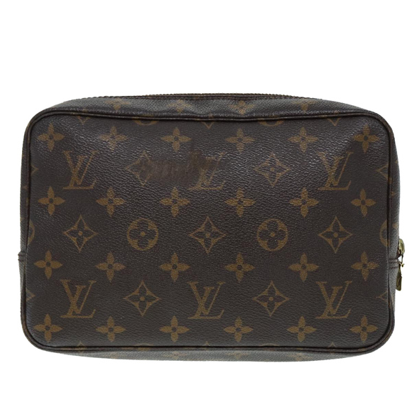LOUIS VUITTON Monogram Trousse Toilette 23 Clutch Bag M47524 LV Auth tb1132 - Picture 2 of 16